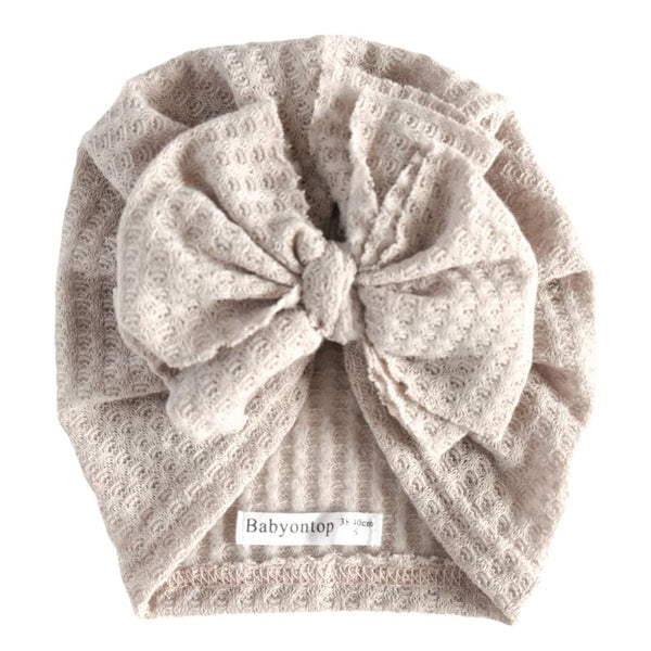 Bonnet turban pour bébé - Rose pâle - Kiabi - 29.90€